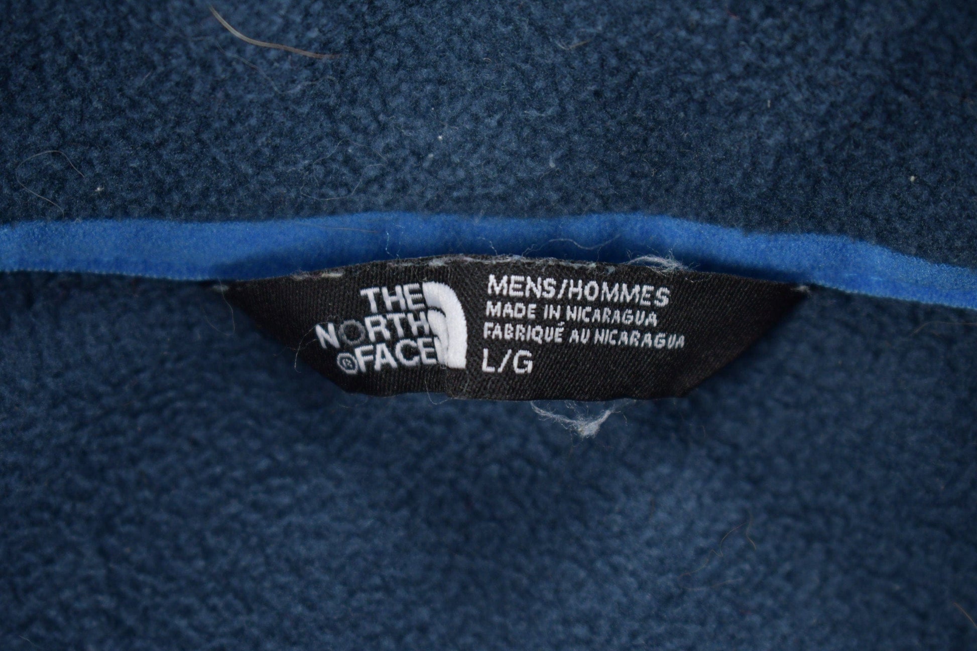 Vintage 1990s North Face Zip Up Fleece Sweater Men's Large from propervintagecanada