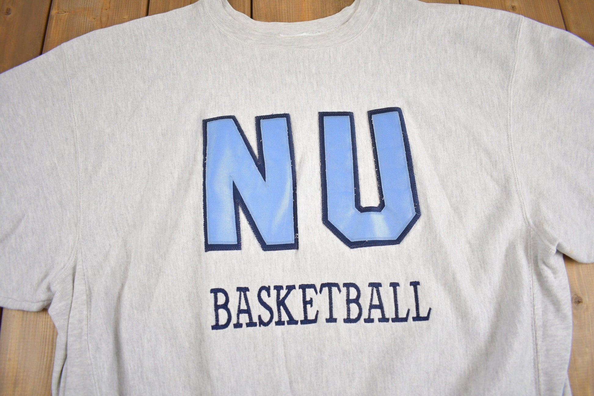Vintage 1990s North Western University Basketball Champion Sweatshirt Men's XL from propervintagecanada