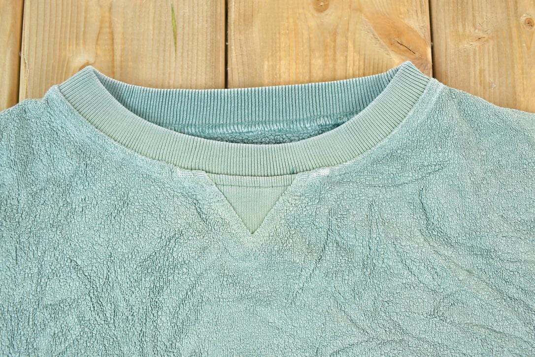 Vintage 1990s Northcrest Fleece Outdoorsman Crewneck Sweater Men's Large from propervintagecanada