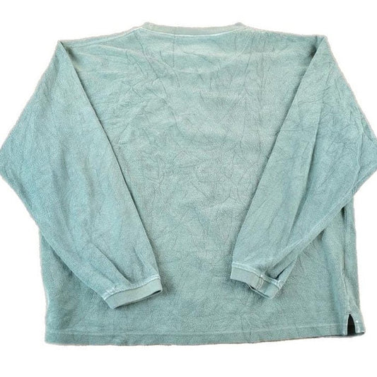 Vintage 1990s Northcrest Fleece Outdoorsman Crewneck Sweater Men's Large from propervintagecanada