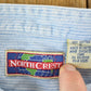 Vintage 1990s Northcrest Striped Button Up Shirt Mens L from propervintagecanada