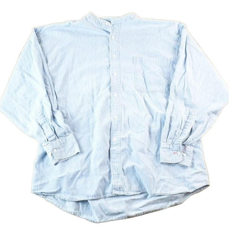 Vintage 1990s Northcrest Striped Button Up Shirt Mens L from propervintagecanada