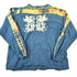 Vintage 1990s Northcrest Tye Dye Crewneck Argyle Dragon Sweatshirt Mens L from propervintagecanada