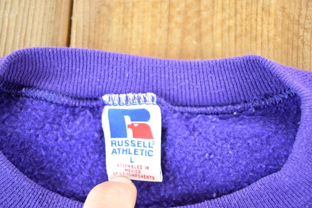 Vintage 1990s Northern Iowa Panthers University Crewneck Mens L from propervintagecanada