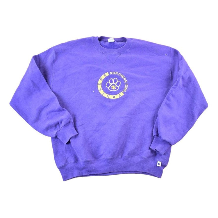 Vintage 1990s Northern Iowa Panthers University Crewneck Mens L from propervintagecanada