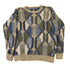 Vintage 1990s Northern Isles 3D Knit Abstract Pattern Crewneck Sweater Men&