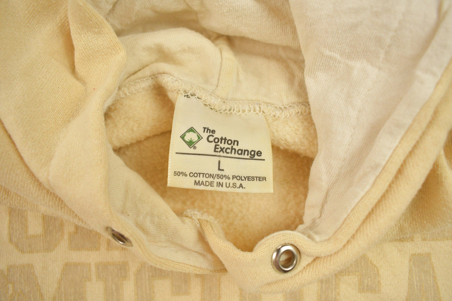 Vintage 1990s Northern Michigan Collegiate Hoodie Men's Large from propervintagecanada