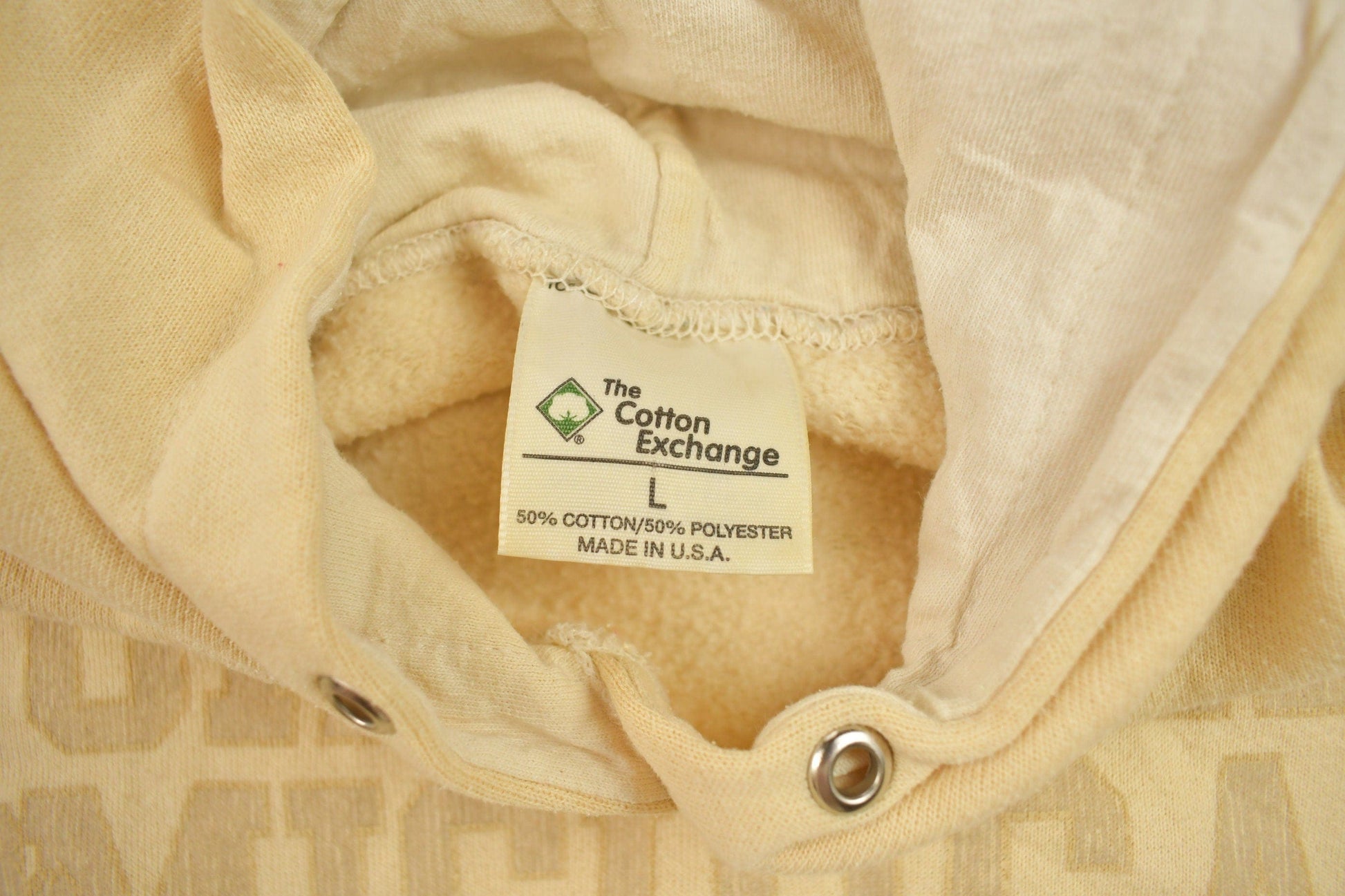 Vintage 1990s Northern Michigan Collegiate Hoodie Men's Large from propervintagecanada