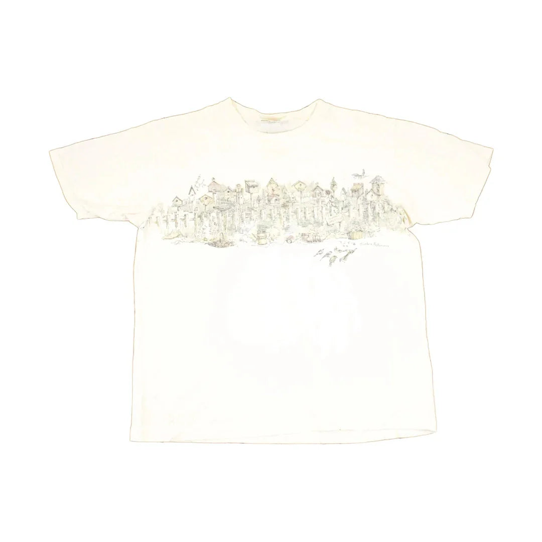 Vintage 1990s Northern Reflections Birdhouses FAB Outdoorsman T-Shirt Women's M from propervintagecanada
