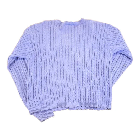 Vintage 1990s Northern Reflections Cable Knit Cardigan Sweater Women's S from propervintagecanada