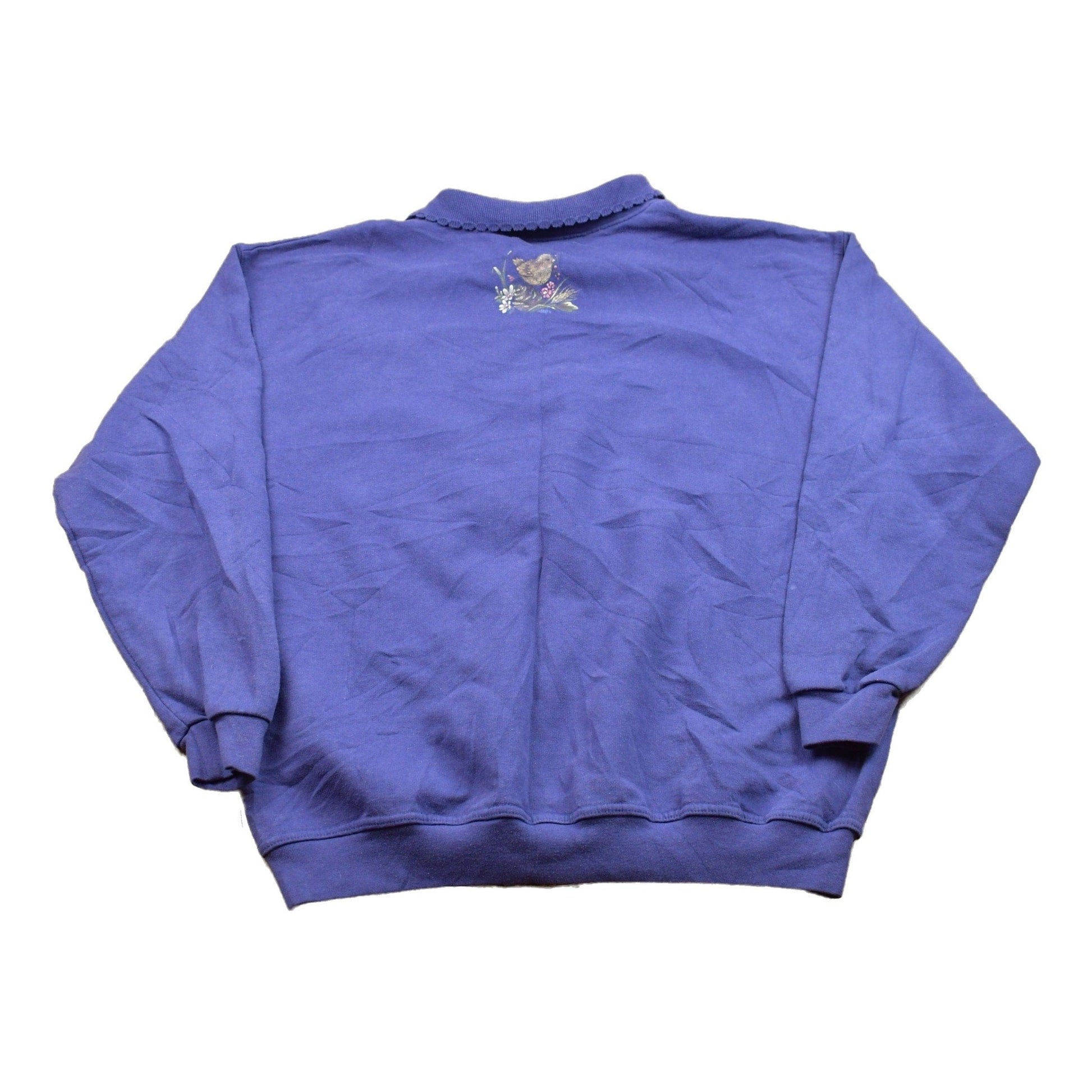 Vintage 1990s Northern Reflections Collared Crewneck Sweatshirt Men's Large from propervintagecanada