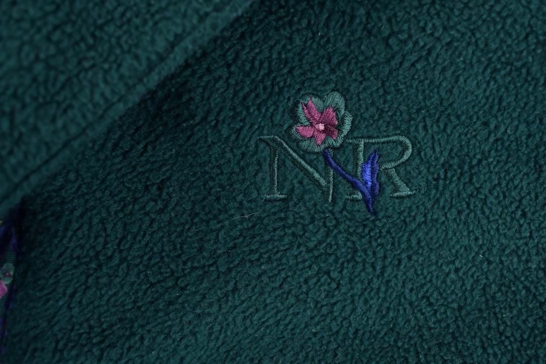 Vintage 1990s Northern Reflections Fleece Outdoorsman Sweater Men's Large from propervintagecanada