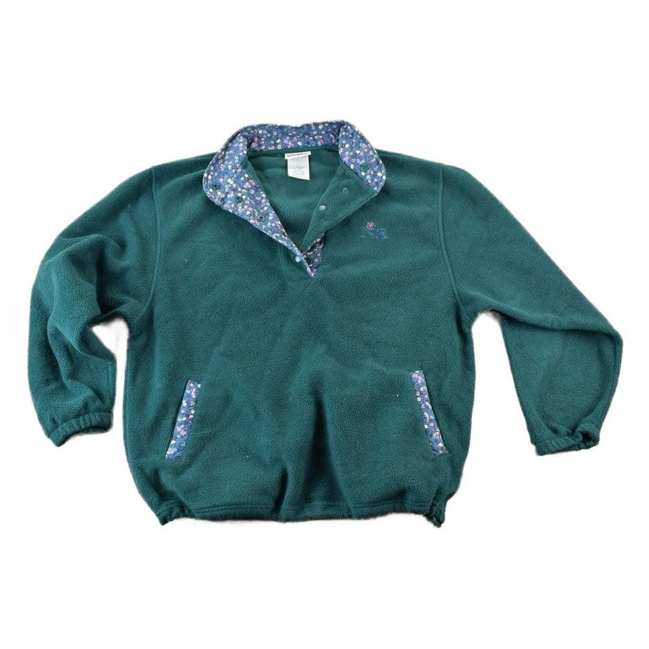 Vintage 1990s Northern Reflections Fleece Outdoorsman Sweater Men's Large from propervintagecanada