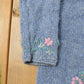 Vintage 1990s Northern Reflections Floral Wool Knit Cardigan Sweater Women's Small from propervintagecanada