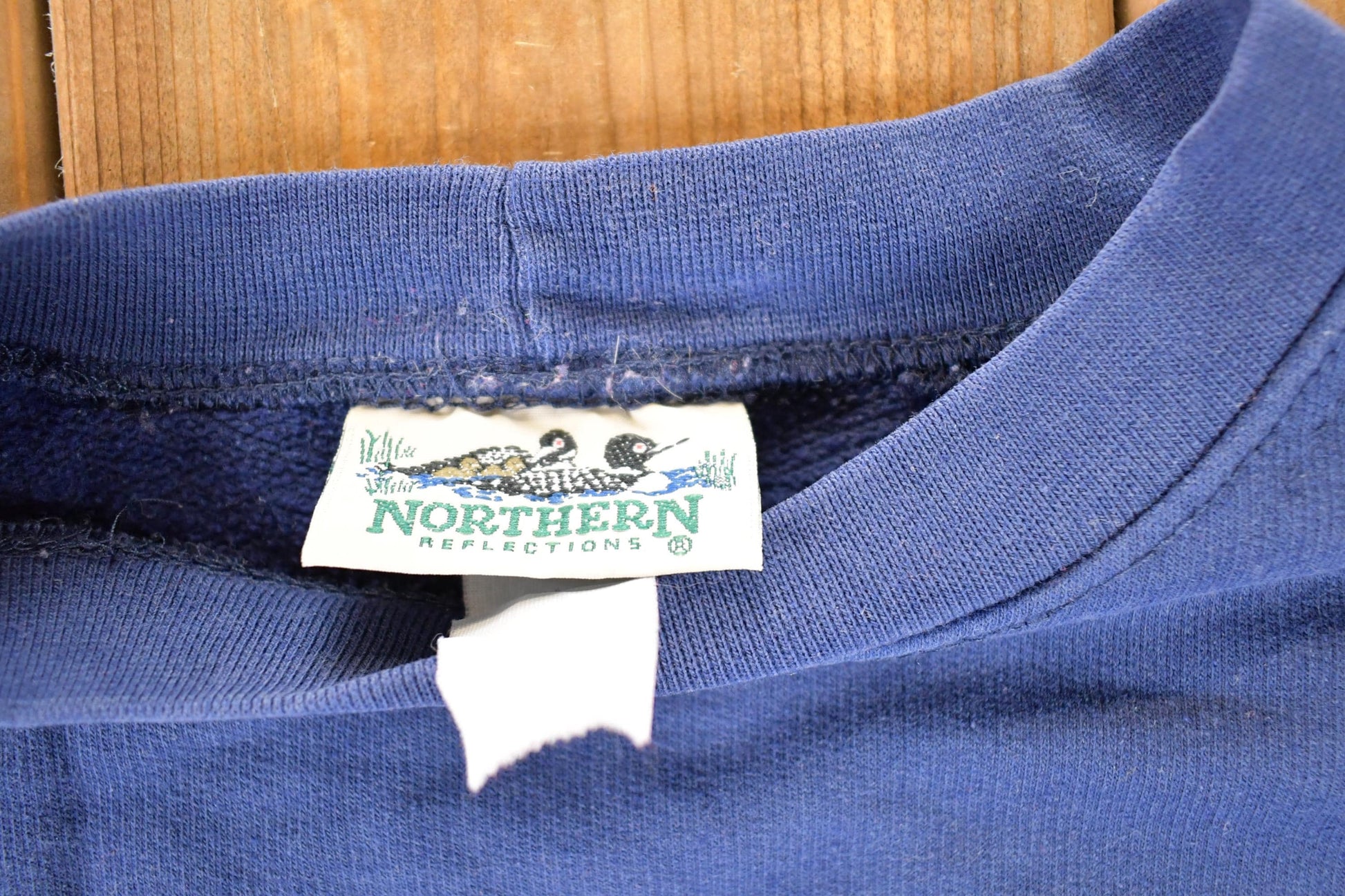Vintage 1990s Northern Reflections Flower Glass Cute Cartoon Crewneck Sweatshirt Women's L from propervintagecanada