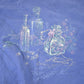Vintage 1990s Northern Reflections Flower Glass Cute Cartoon Crewneck Sweatshirt Women's L from propervintagecanada