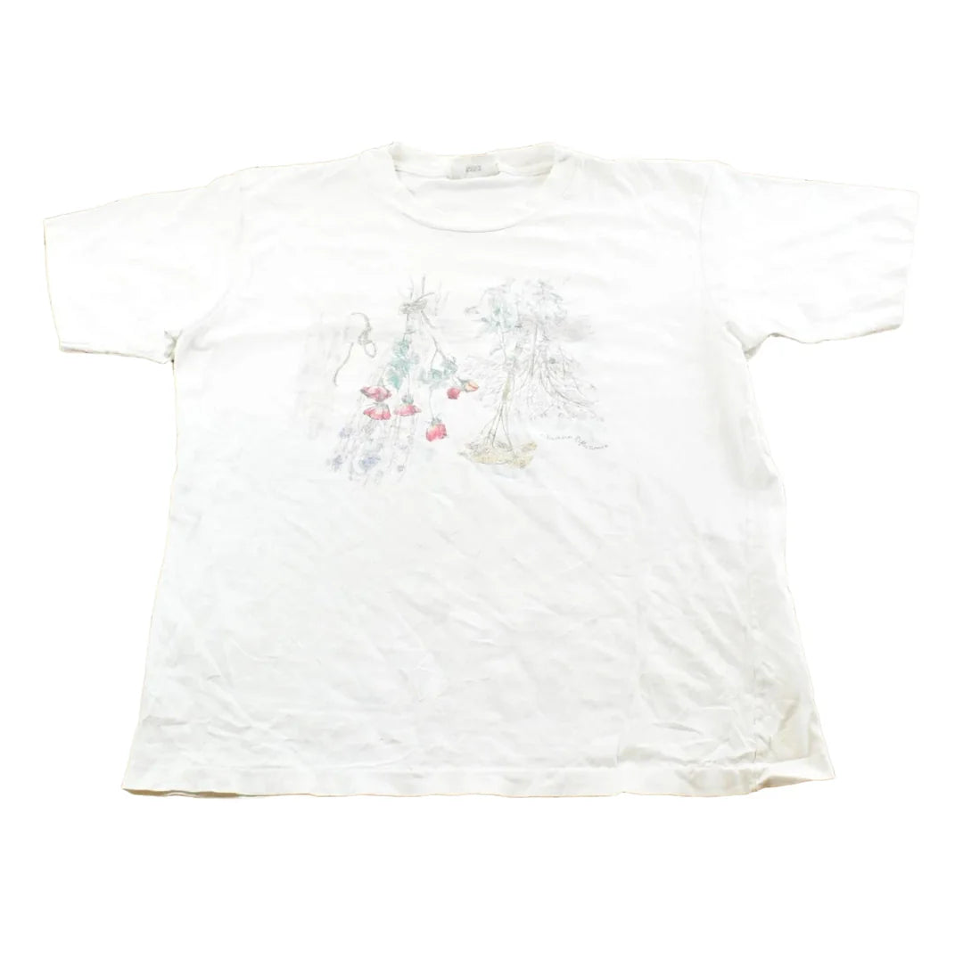 Vintage 1990s Northern Reflections Flowers Graphic T-Shirt Mens L from propervintagecanada