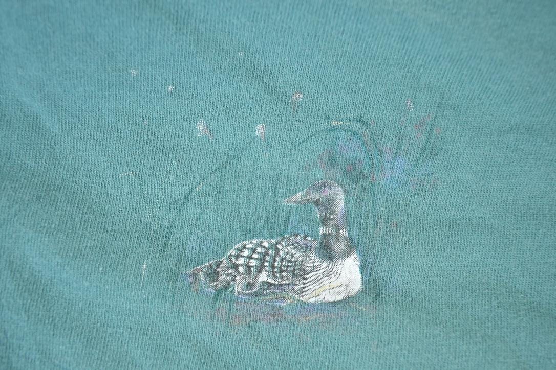 Vintage 1990s Northern Reflections Graphic T-Shirt Men's Large from propervintagecanada