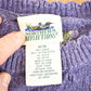 Vintage 1990s Northern Reflections Knit Crewneck Sweater Women's M from propervintagecanada