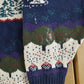 Vintage 1990s Northern Reflections Nature Landscape Knit Cardigan Sweater Womens M from propervintagecanada