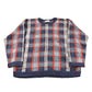 Vintage 1990s Northern Reflections Plaid Knit Crewneck Sweater Men's XL from propervintagecanada