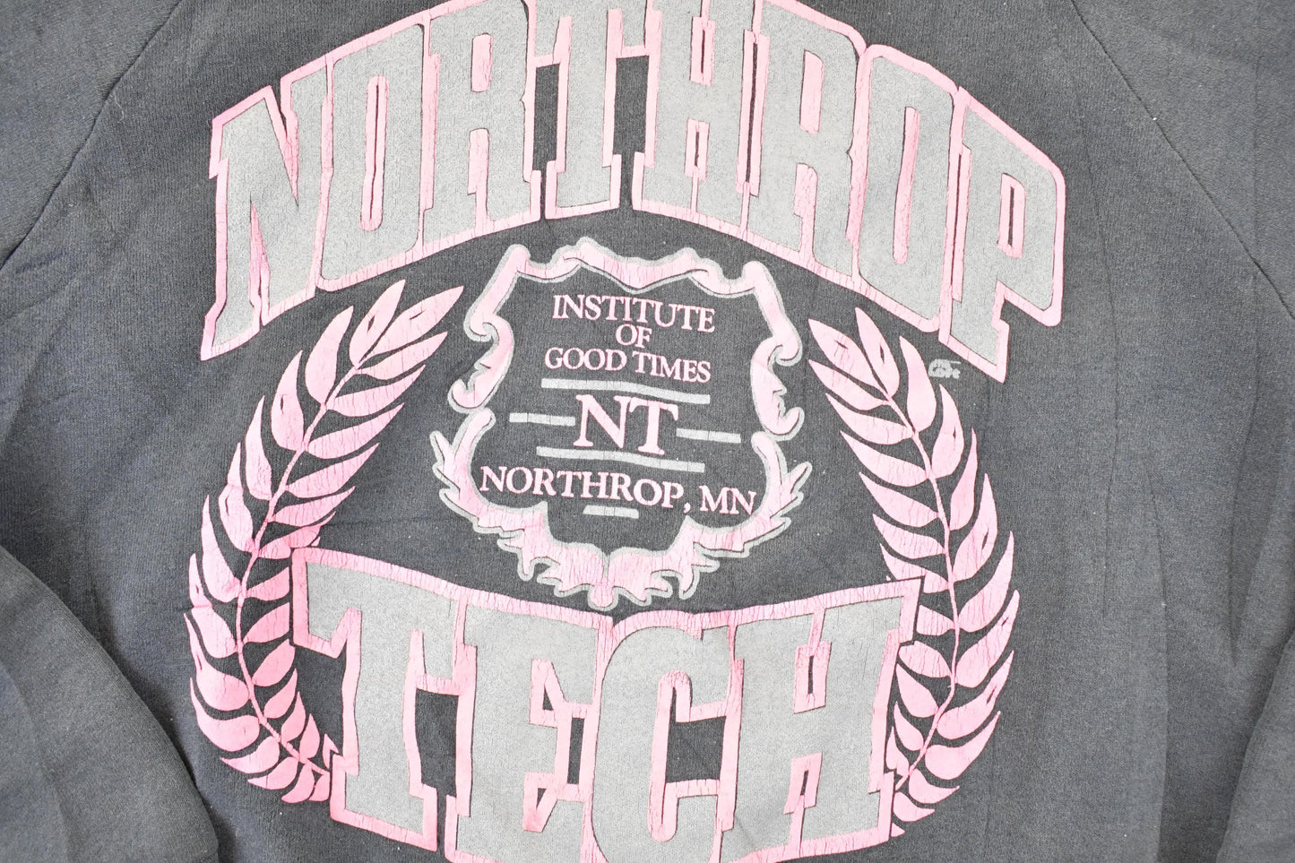 Vintage 1990s Northrop Tech University Crewneck Sweatshirt Mens M from propervintagecanada