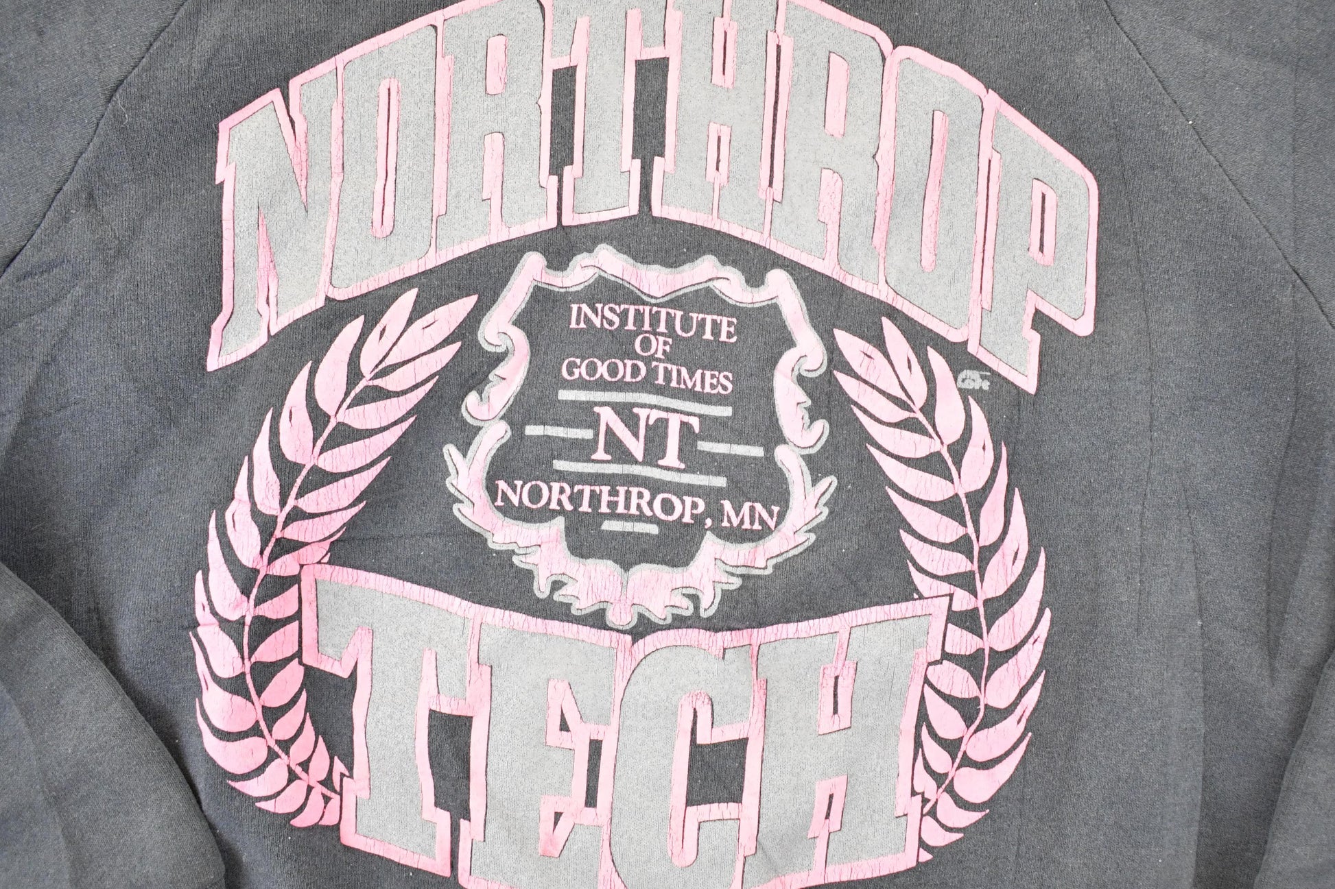 Vintage 1990s Northrop Tech University Crewneck Sweatshirt Mens M from propervintagecanada