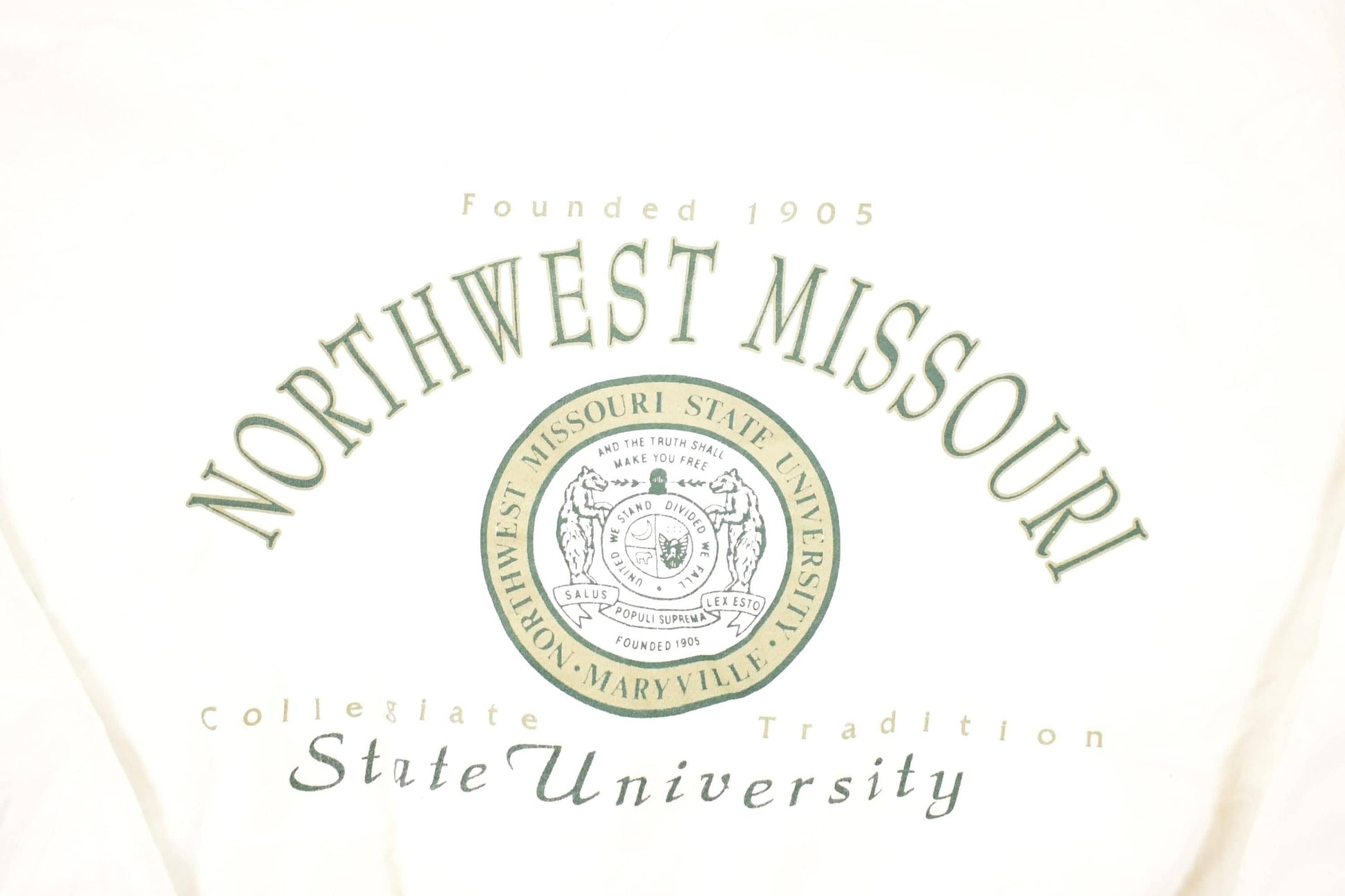 Vintage 1990s Northwest Missouri State University Crewneck Sweater Men's L from propervintagecanada