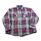 Vintage 1990s Northwest Territory Plaid Flannel Button Up Shirt Men's XL from propervintagecanada