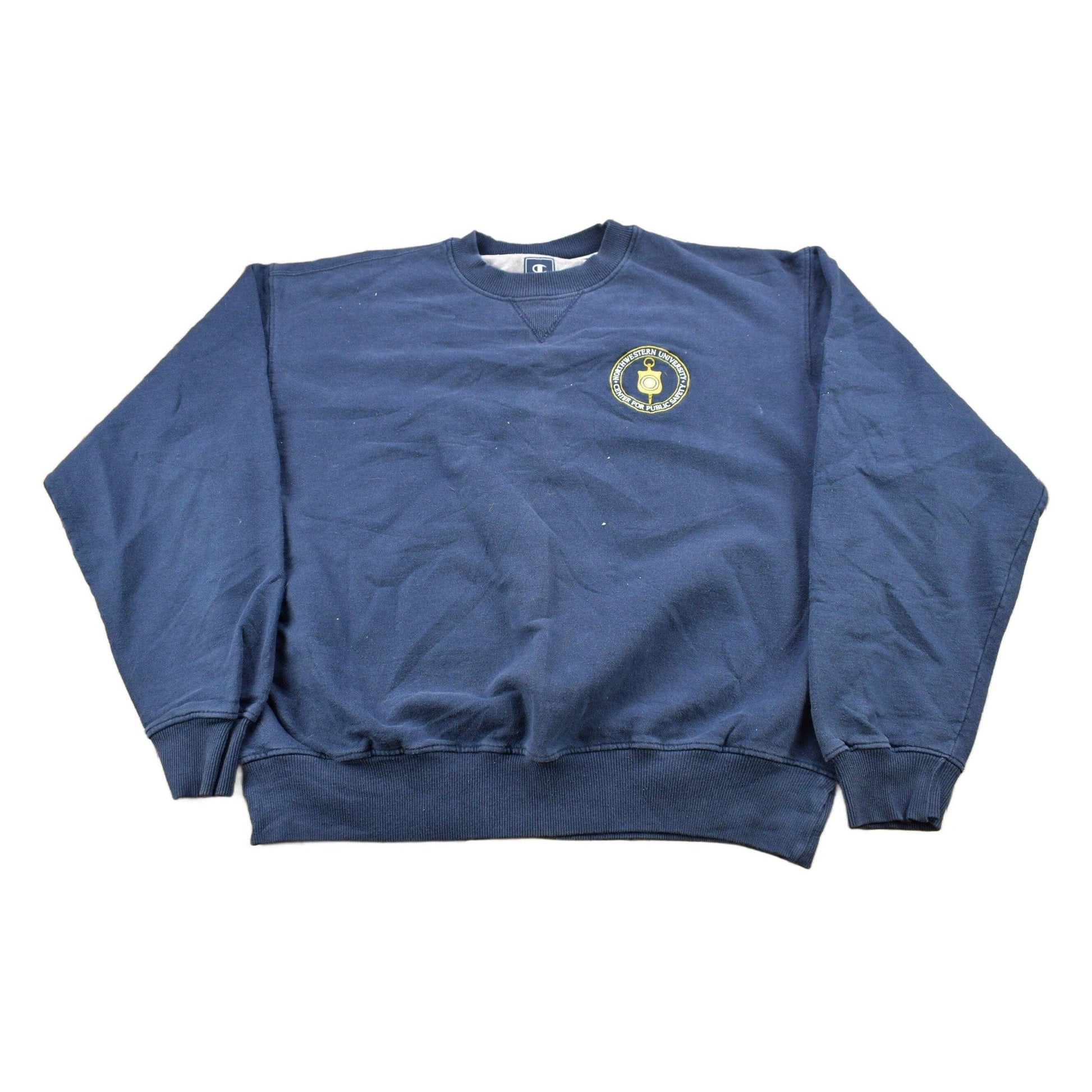 Vintage 1990s Northwestern University Collegiate Champion Crewneck Men's XL from propervintagecanada