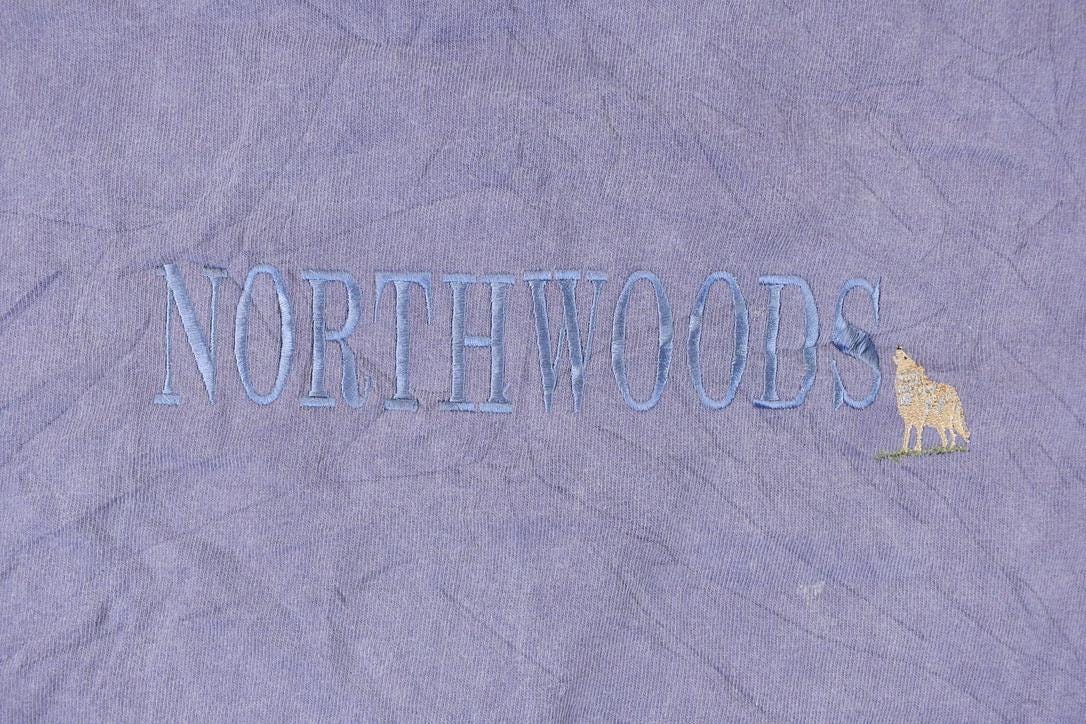 Vintage 1990s Northwoods Souvenir Travel Outdoorsman T-Shirt Men's XL / Destination Shirt / 90s Single Stitch Graphic Tee / Made in USA from propervintagecanada
