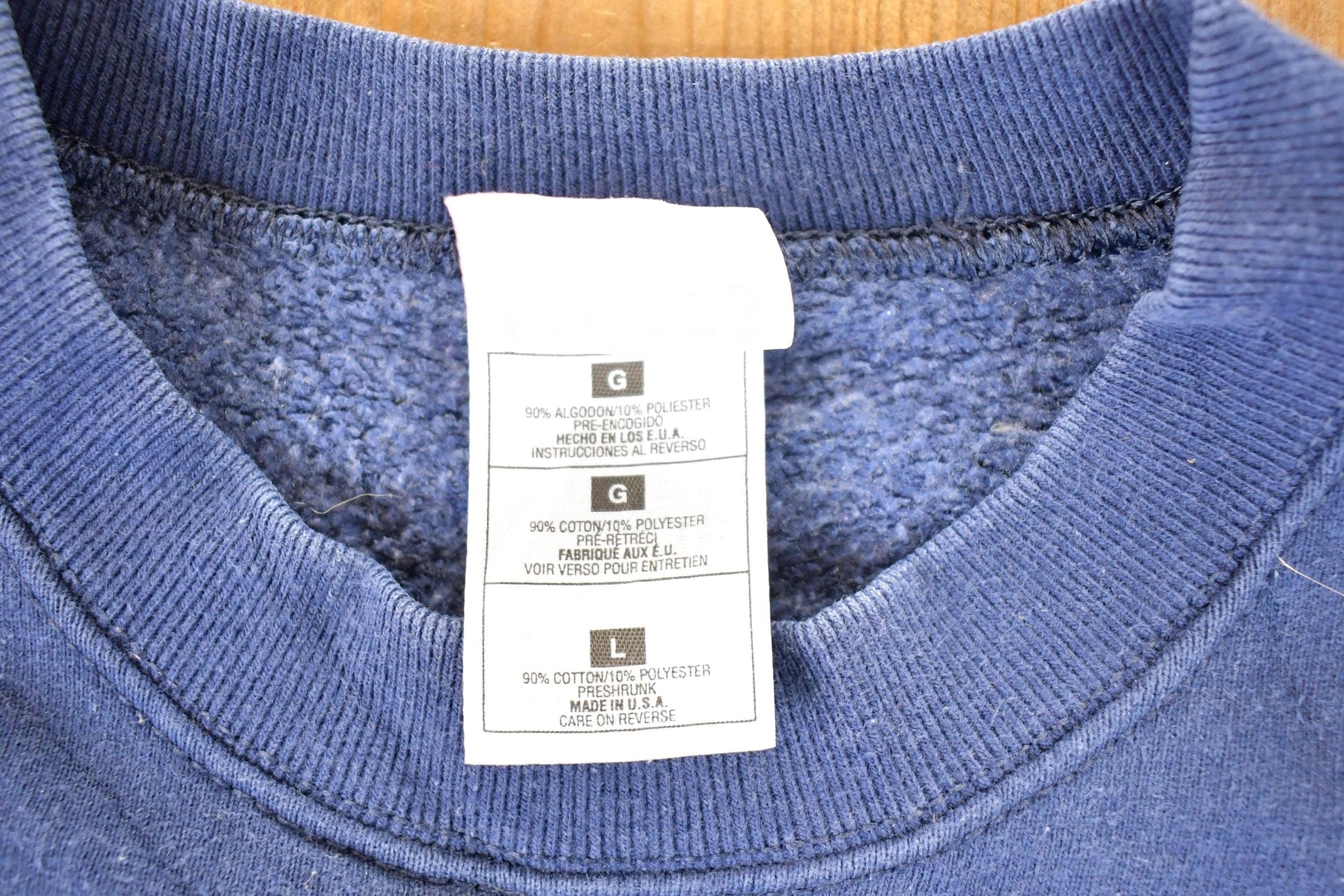 Vintage 1990s Norway Embroidered Crewneck Sweatshirt Men's M from propervintagecanada