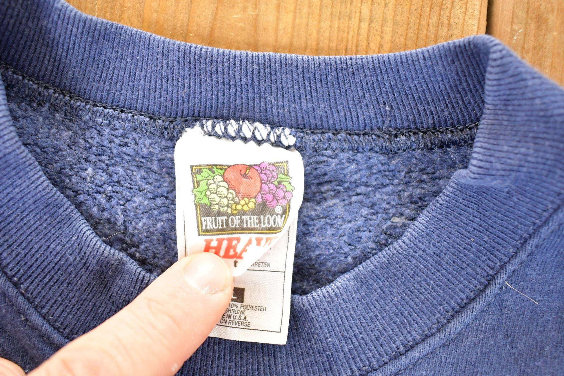 Vintage 1990s Norway Embroidered Crewneck Sweatshirt Men's M from propervintagecanada