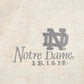 Vintage 1990s Notre Dame Embroidered University V Neck Sweatshirt Men's L from propervintagecanada
