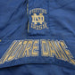 Vintage 1990s Notre Dame Fighting Irish Starter Quarter Zip Puffer Jacket Men's Medium from propervintagecanada