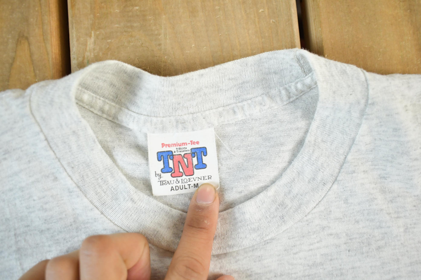 Vintage 1990s Notre Dame University Collegiate T-Shirt Mens Medium from propervintagecanada