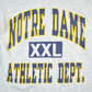 Vintage 1990s Notre Dame University Collegiate T-Shirt Mens Medium from propervintagecanada