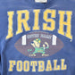 Vintage 1990s Notre Dame University Irish Football Galt Sand Collegiate Crewneck Men's XL from propervintagecanada