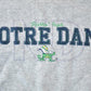 Vintage 1990s Notre Dame University The Game Crewneck Made In USA Men's XL from propervintagecanada