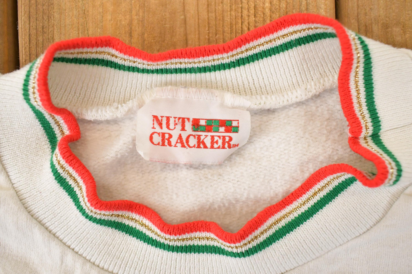 Vintage 1990s Nutcracker Christmas AOP Graphic Print Crewneck Sweatshirt Mens L from propervintagecanada