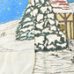 Vintage 1990s Nutcracker Winter Landscape Crewneck Sweatshirt Men's M from propervintagecanada