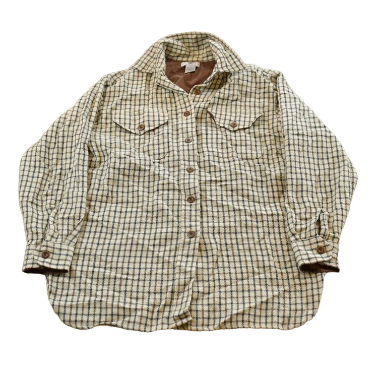 Vintage 1990s NWB Flannel Plaid Button Up Flannel Shirt Women's S from propervintagecanada