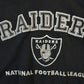Vintage 1990s Oakland Raiders NFL Football Lee Sport Hooded Sweater Jacket from propervintagecanada