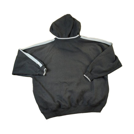 Vintage 1990s Oakland Raiders NFL Football Lee Sport Hooded Sweater Jacket from propervintagecanada