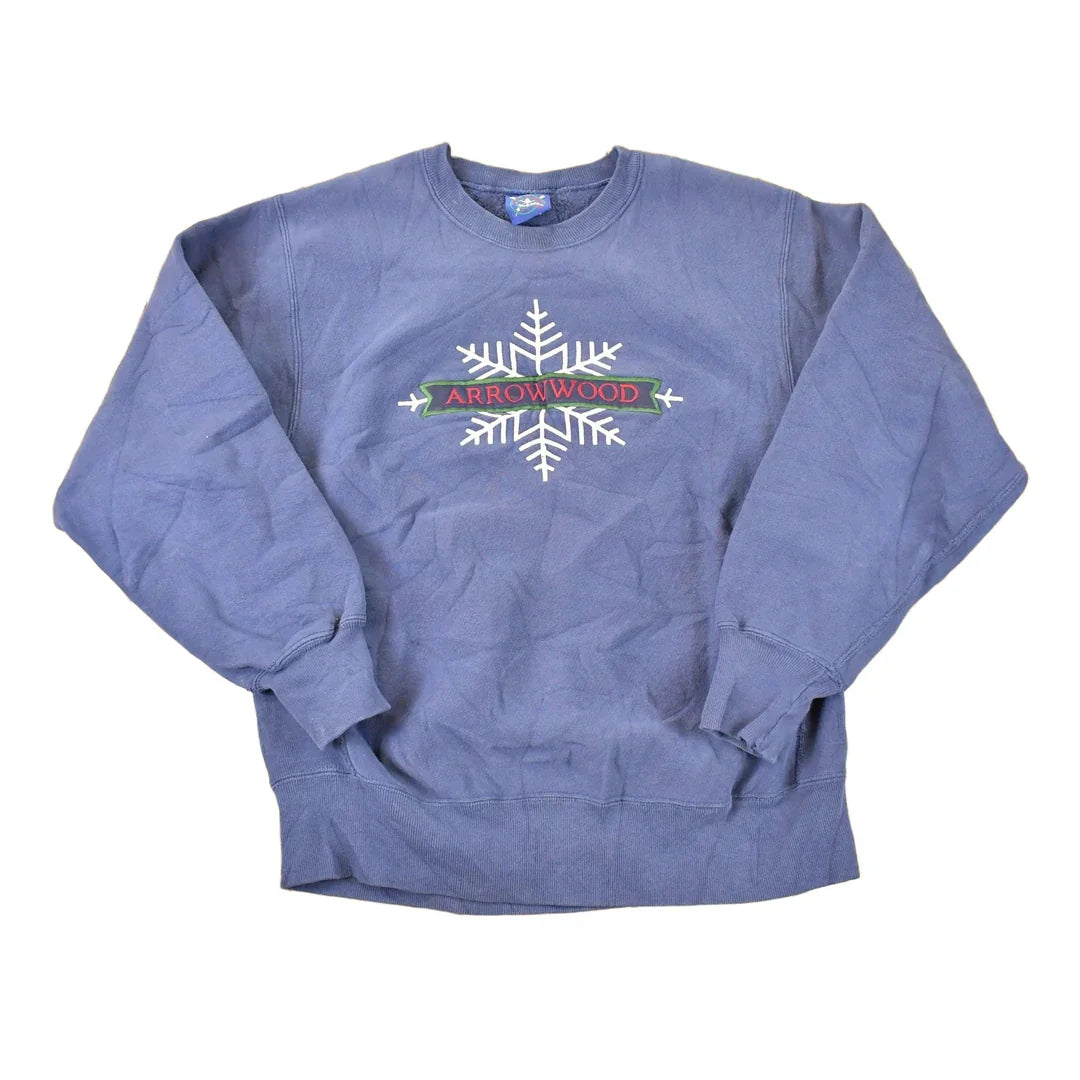 Vintage 1990s Oarsman Arrowwood Cross Grain Crewneck Sweatshirt Men's L from propervintagecanada