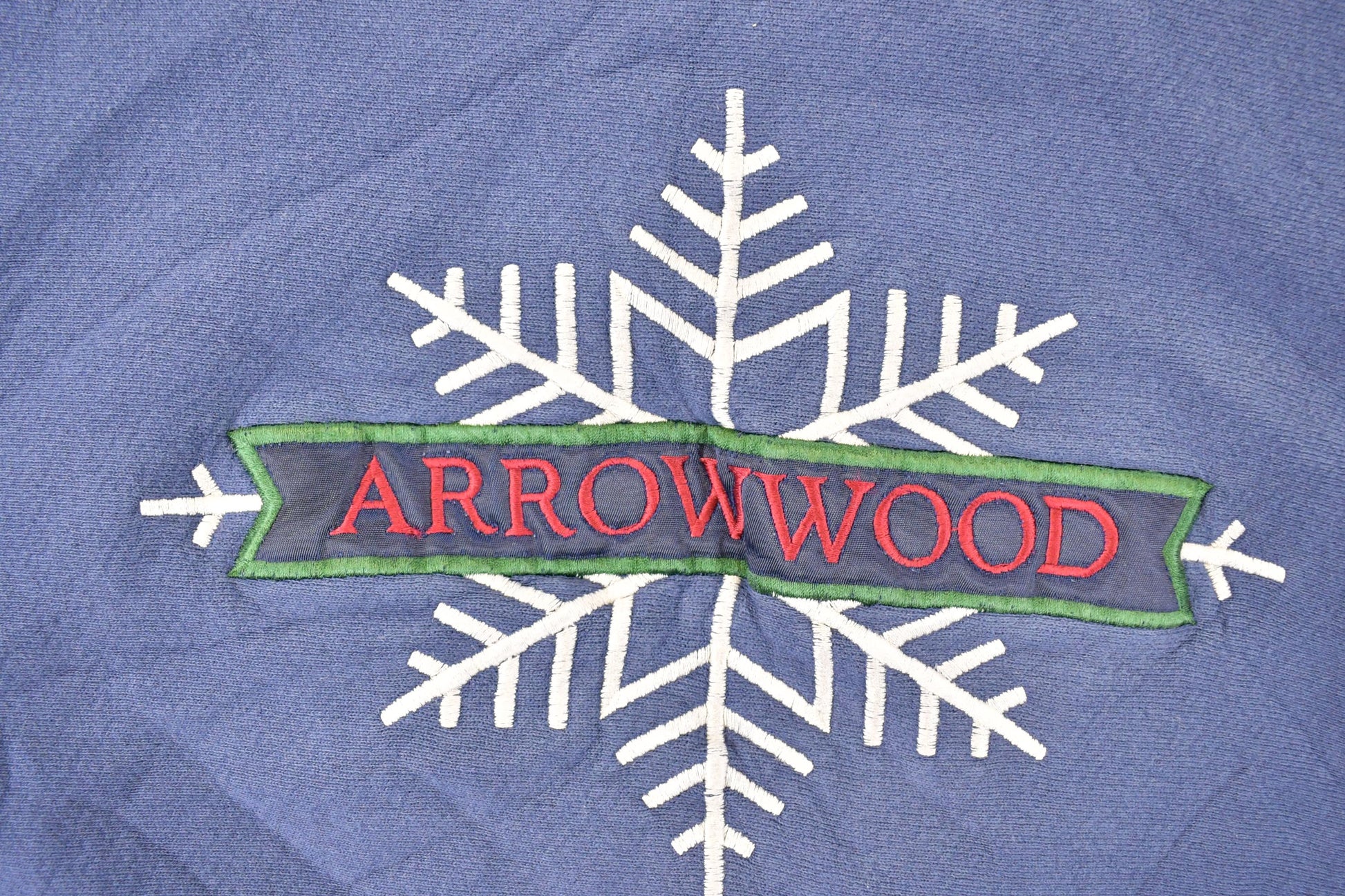 Vintage 1990s Oarsman Arrowwood Cross Grain Crewneck Sweatshirt Men's L / Made In USA / 90's Destination Sweater from propervintagecanada