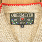 Vintage 1990s Obermeyer Chunky Cable Knit Cardigan Sweater Women's S from propervintagecanada