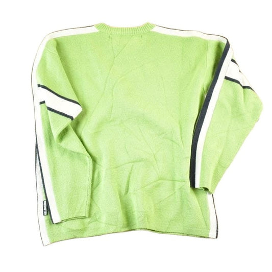 Vintage 1990s Obermeyer Youth Knit Abstract Pattern Crewneck Sweater Youth M Men's Small from propervintagecanada