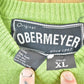Vintage 1990s Obermeyer Youth Knit Abstract Pattern Crewneck Sweater Youth M Men's Small from propervintagecanada