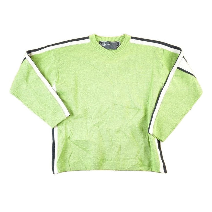 Vintage 1990s Obermeyer Youth Knit Abstract Pattern Crewneck Sweater Youth M Men's Small from propervintagecanada